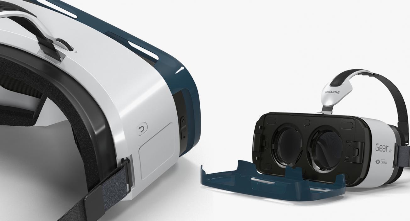 3D Samsung Gear VR 3D Models Collection