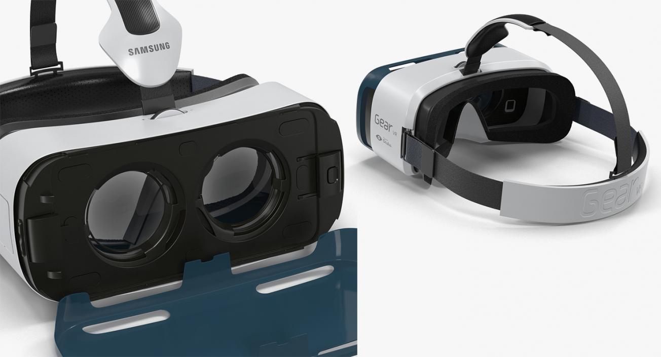 3D Samsung Gear VR 3D Models Collection