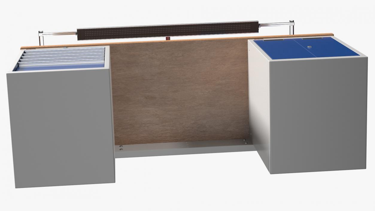 Dikom Multipurpose Workbench with Work Light 3D model