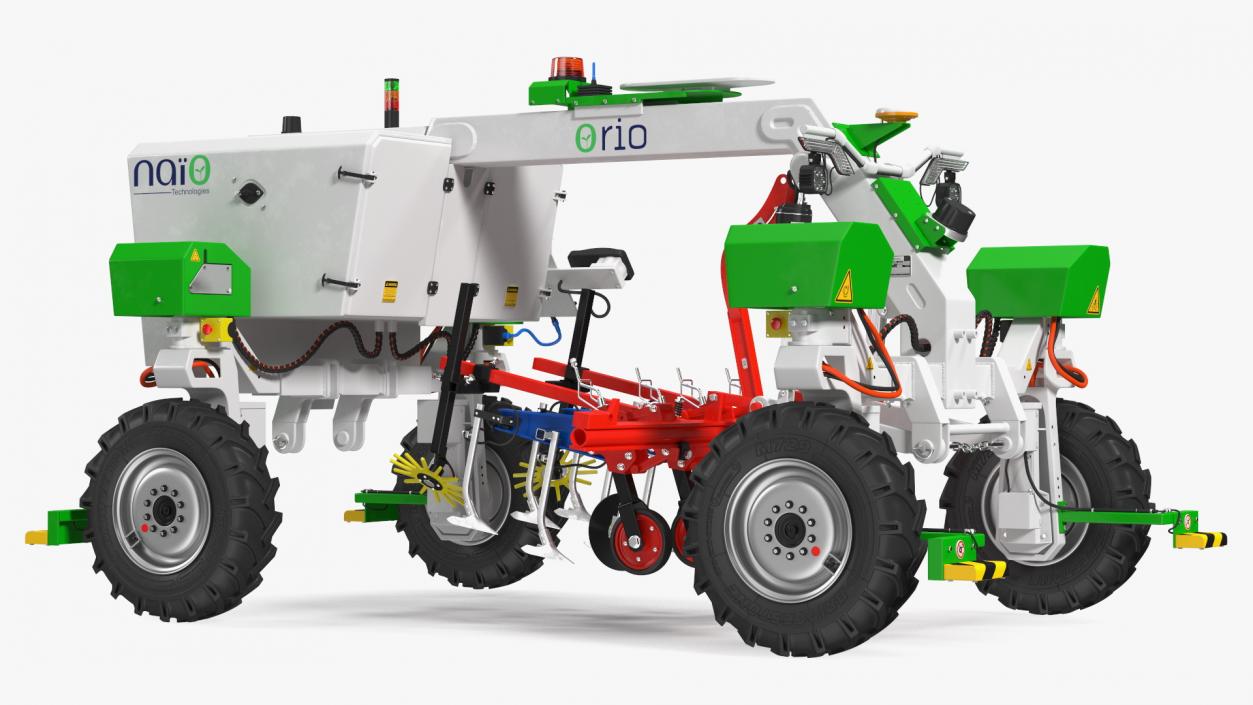 Agriculture Robot Orio Naio Rigged 3D model