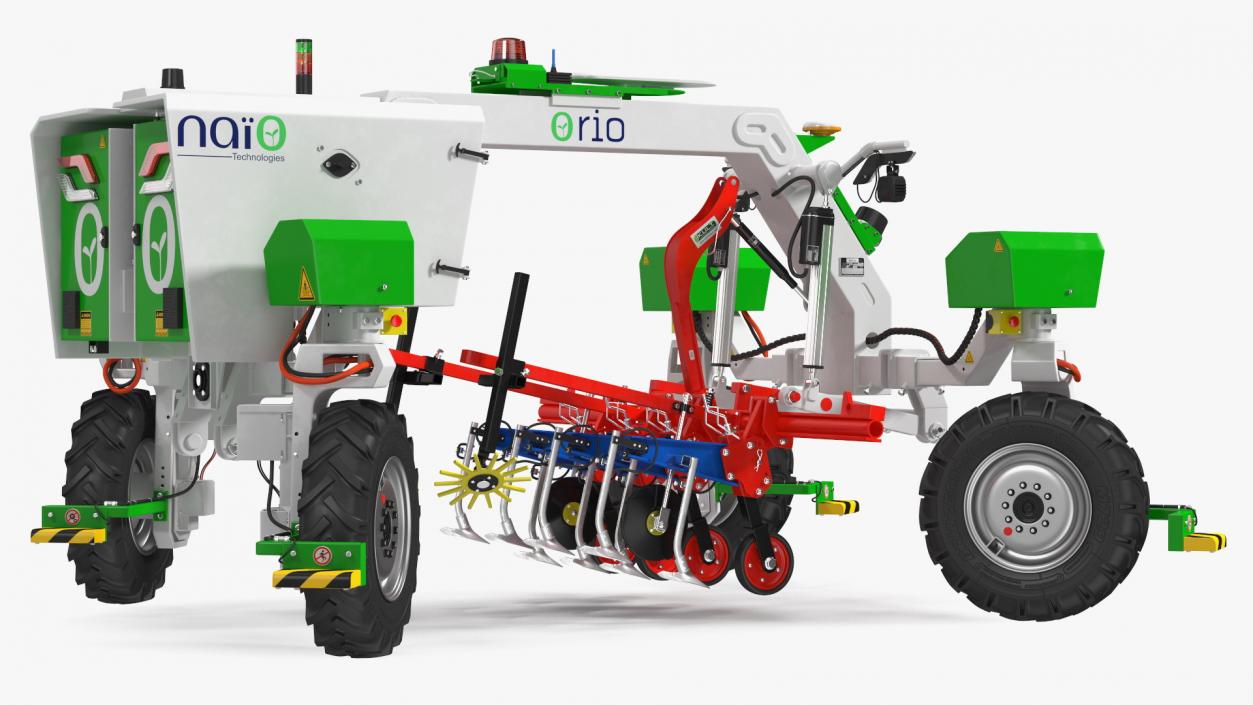 Agriculture Robot Orio Naio Rigged 3D model