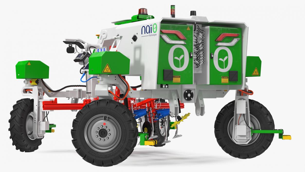 Agriculture Robot Orio Naio Rigged 3D model