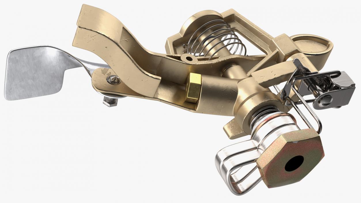 Brass Impact Sprinkler Head 3D