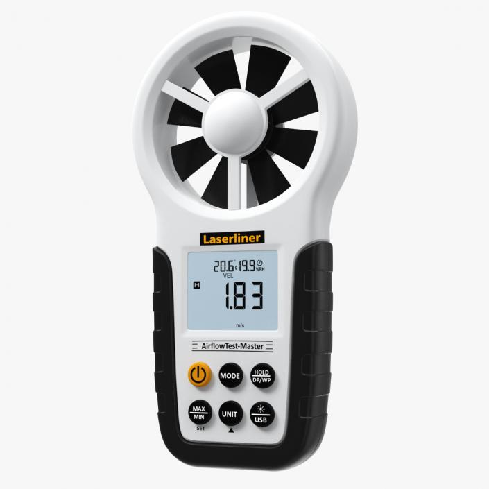 3D model Laserliner AirflowTest Master Anemometer