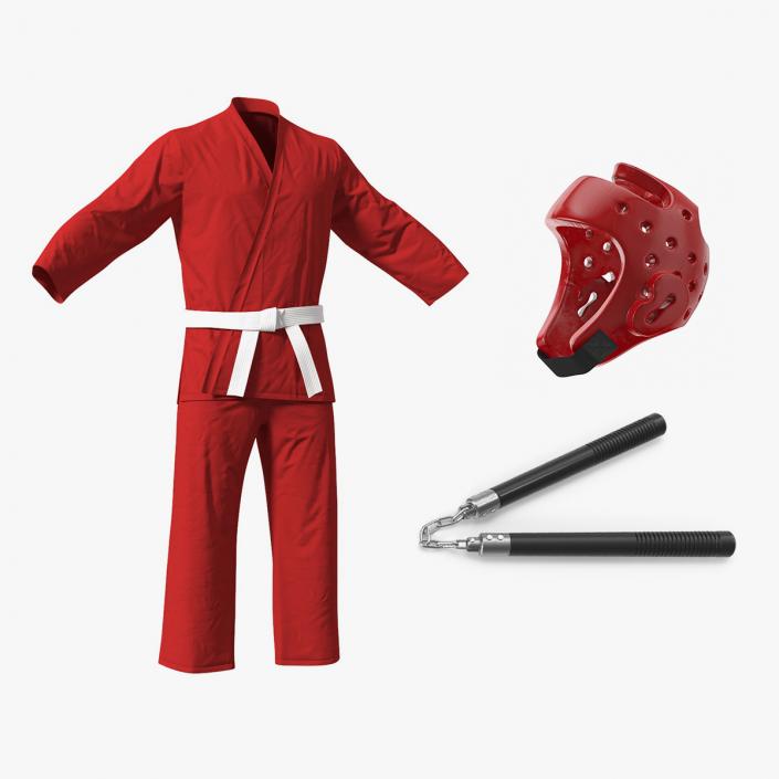 3D Karate Training Clothes Collection 2