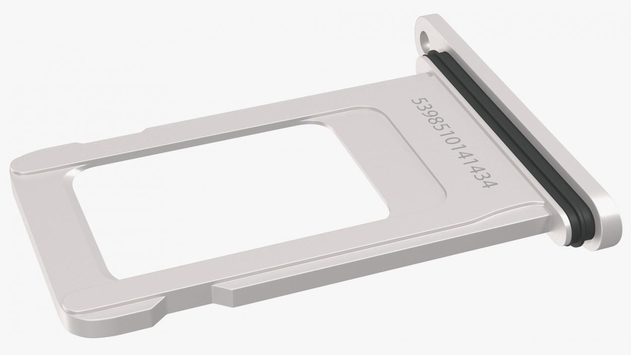 Sim Card Tray with Internal Reader 3D model