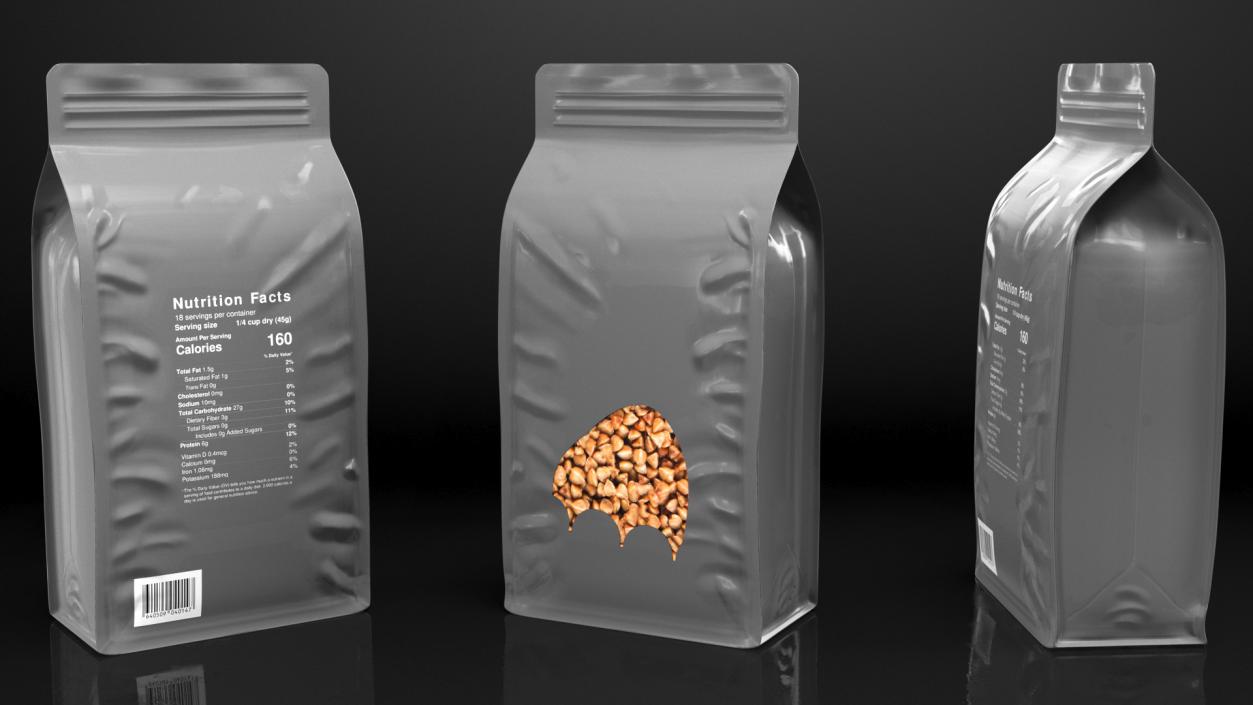 3D Grains Packaging