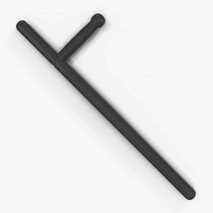 Police Side Handle Baton 3D model