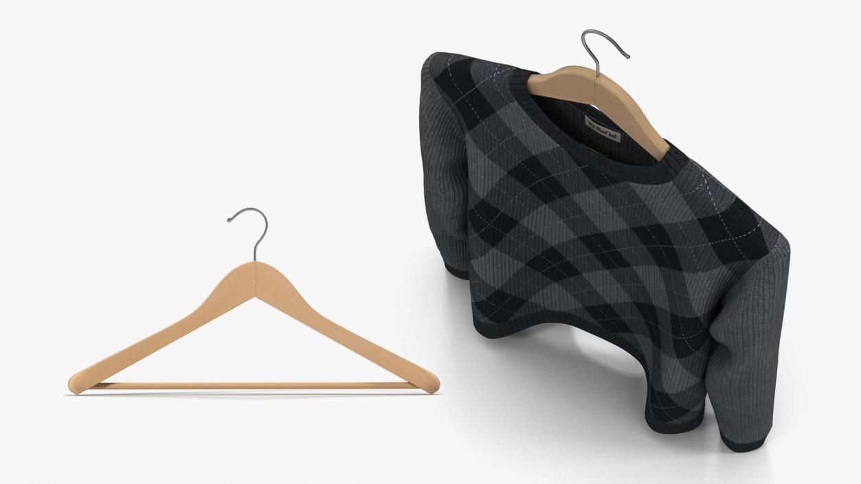 3D model Clothes on Hanger Collection 2