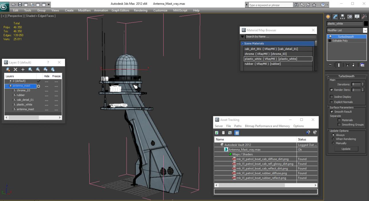 Antenna Mast 3D