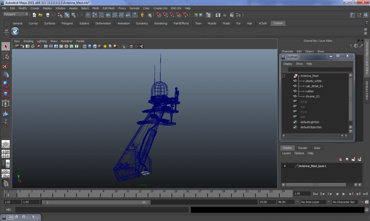 Antenna Mast 3D