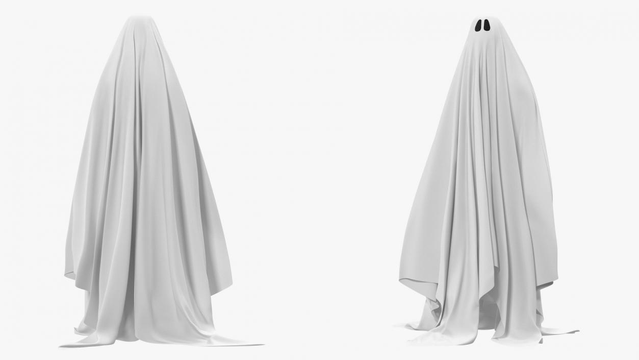 Ghost White Sheet 3D