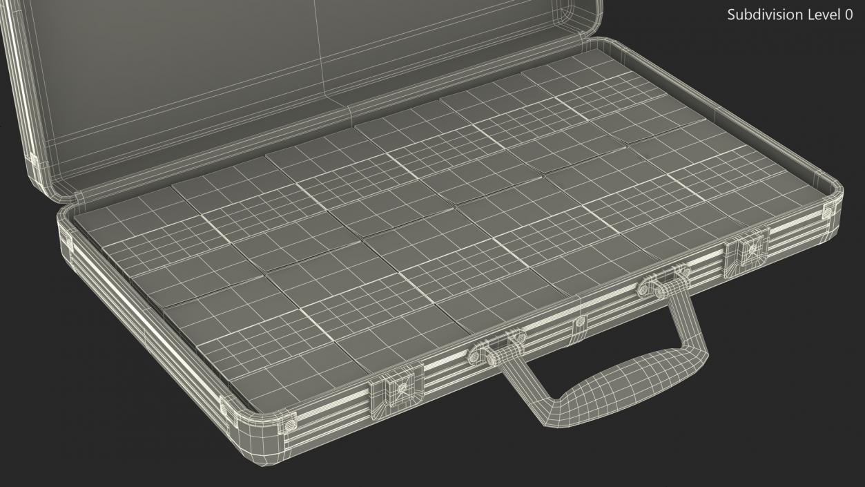 3D model Case Full of 50 Euro