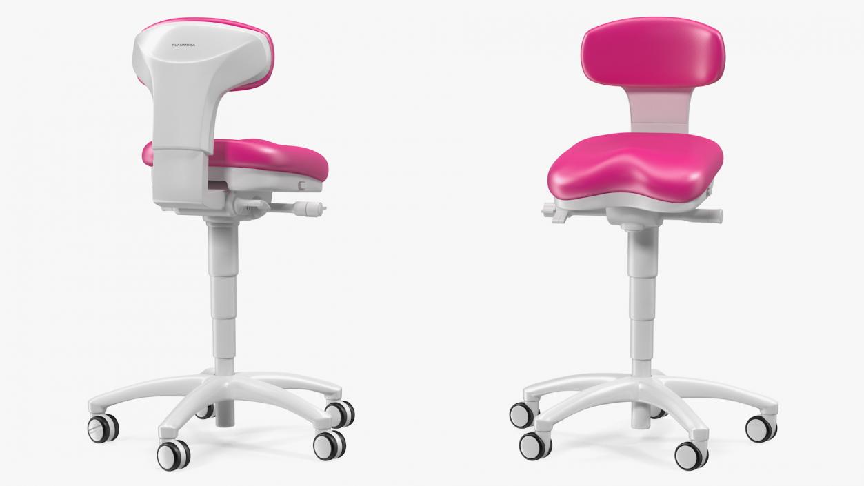 Planmeca Lumo Adjustable Dental Stool 3D