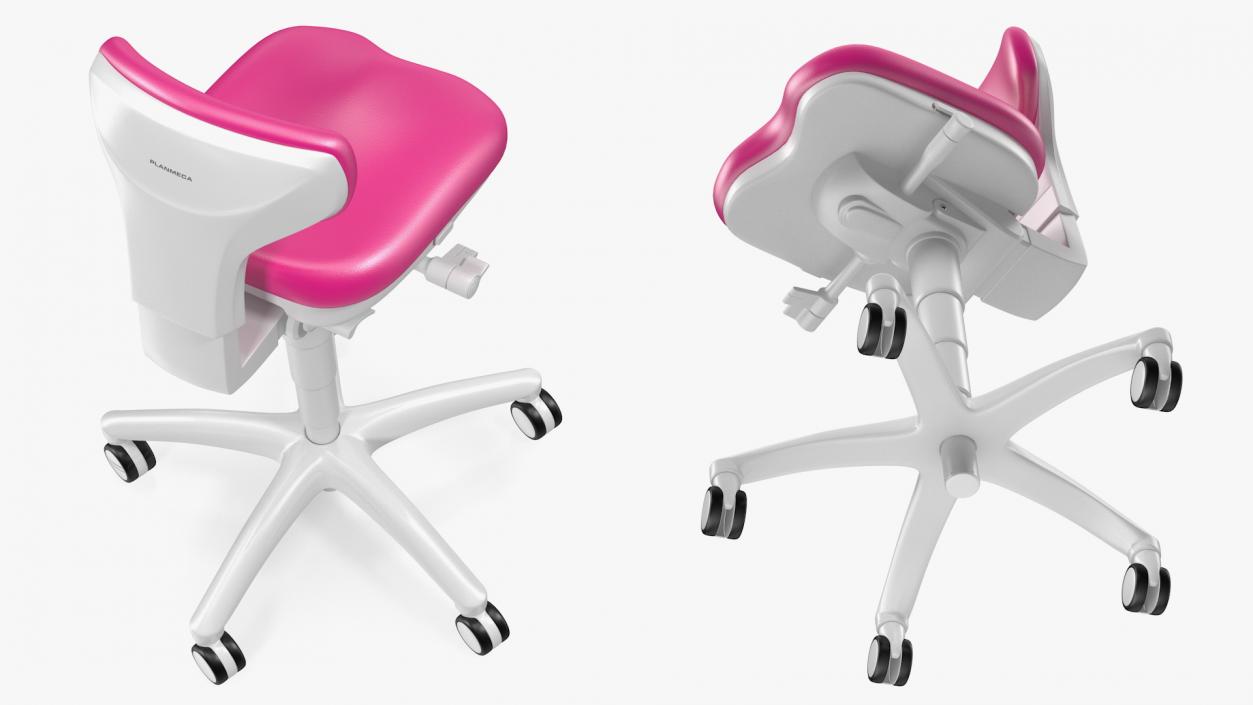 Planmeca Lumo Adjustable Dental Stool 3D