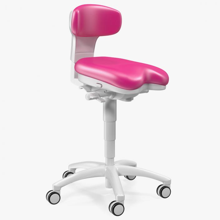 Planmeca Lumo Adjustable Dental Stool 3D