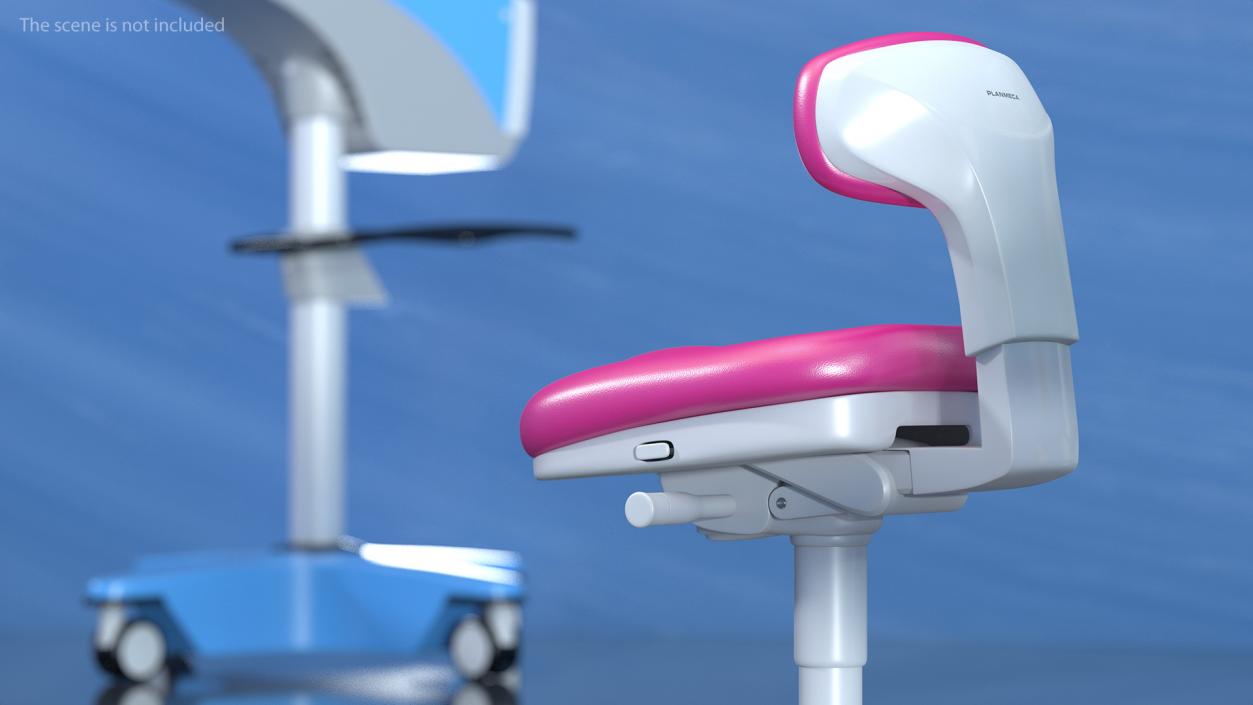 Planmeca Lumo Adjustable Dental Stool 3D