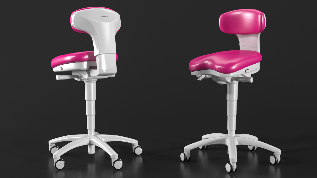 Planmeca Lumo Adjustable Dental Stool 3D