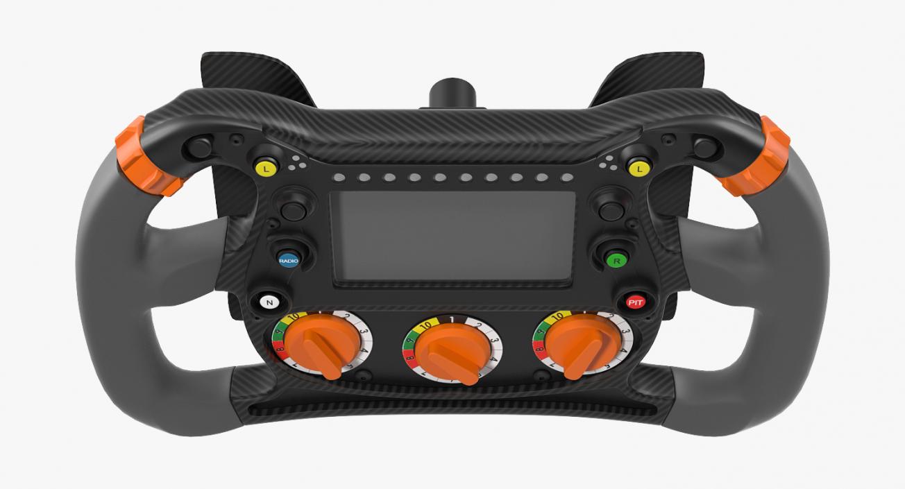 Formula E Steering Wheel 3D model