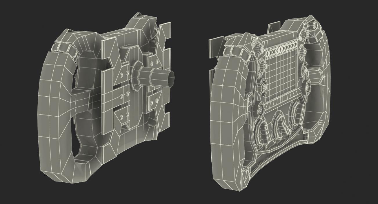 Formula E Steering Wheel 3D model