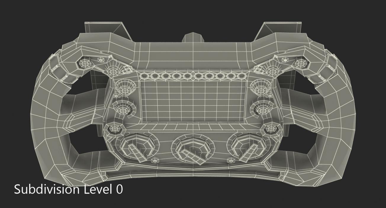 Formula E Steering Wheel 3D model