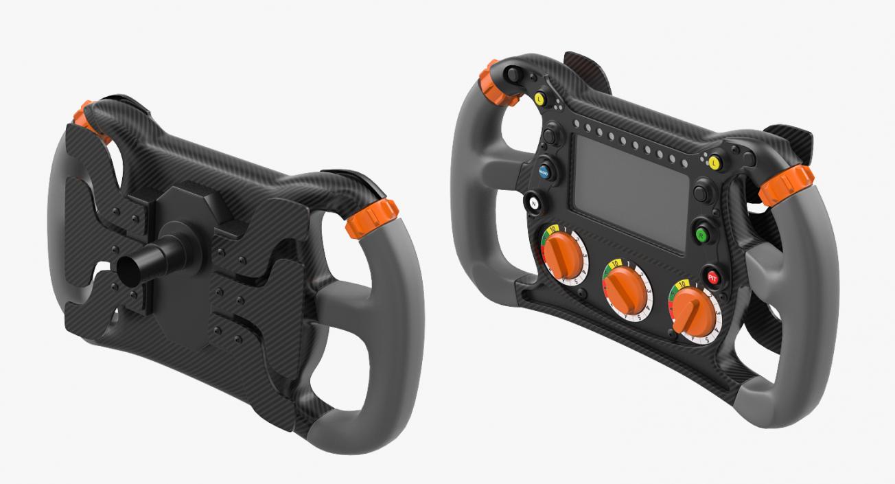 Formula E Steering Wheel 3D model