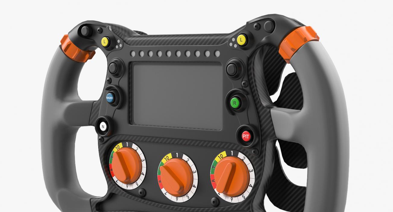 Formula E Steering Wheel 3D model