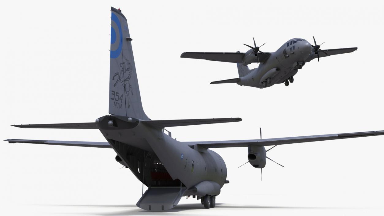 Alenia C-27J Spartan Greece 3D