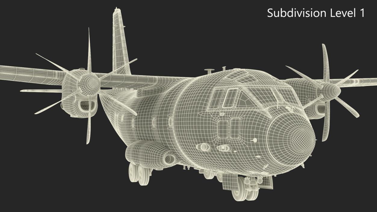 Alenia C-27J Spartan Greece 3D