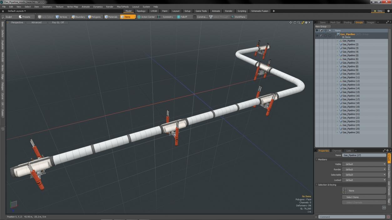 Gas Pipeline 3D