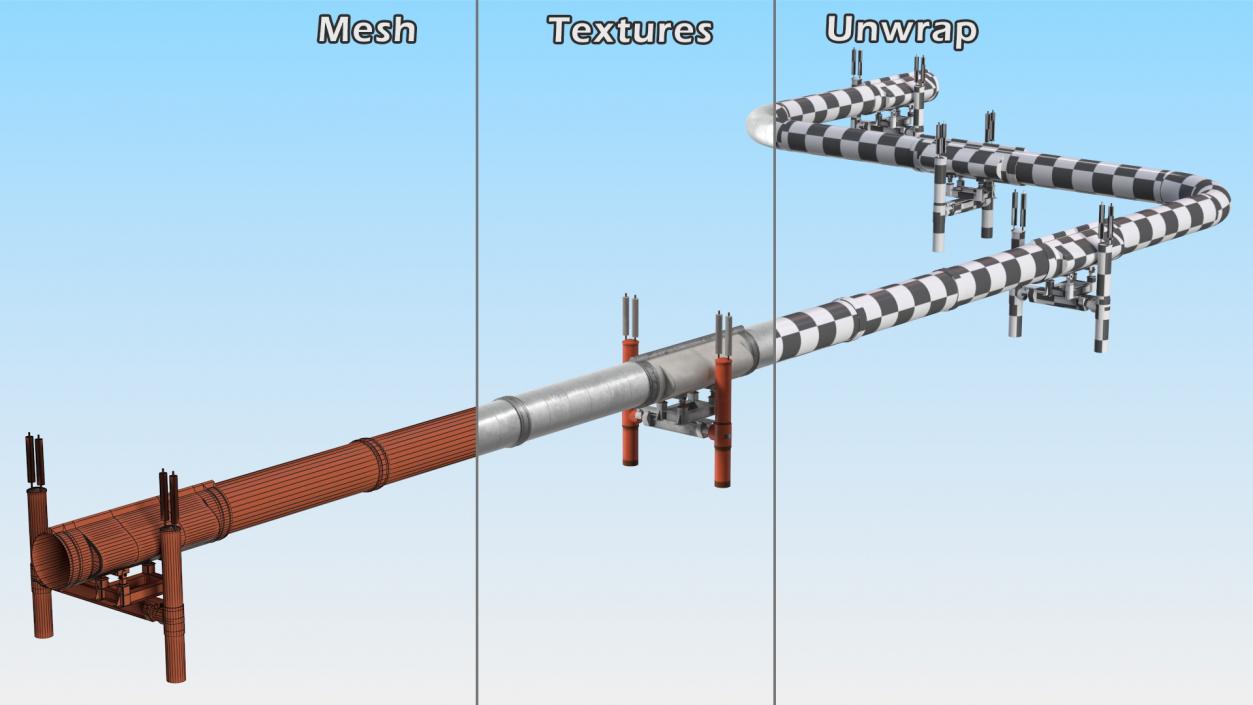 Gas Pipeline 3D