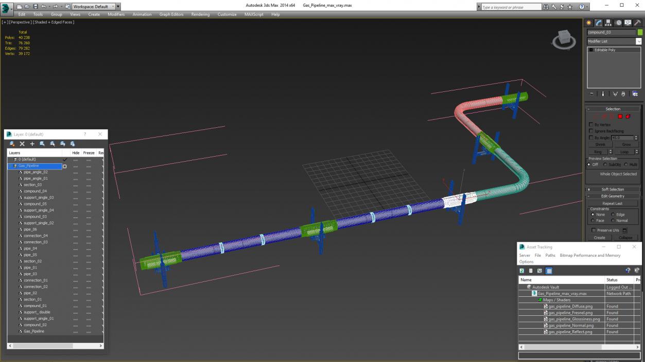 Gas Pipeline 3D