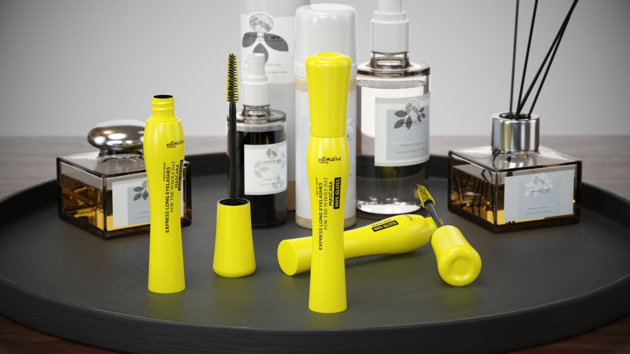 Mascara Yellow 3D model