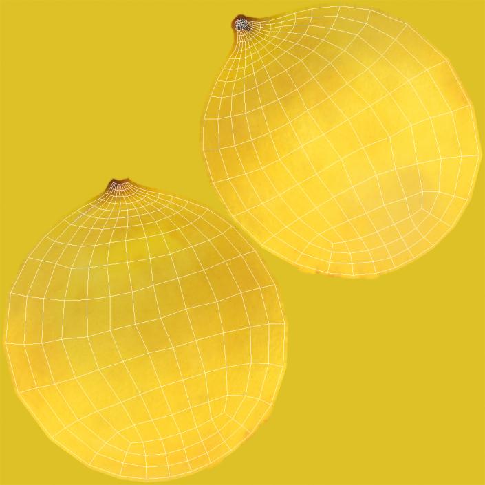 3D Yellow Plum