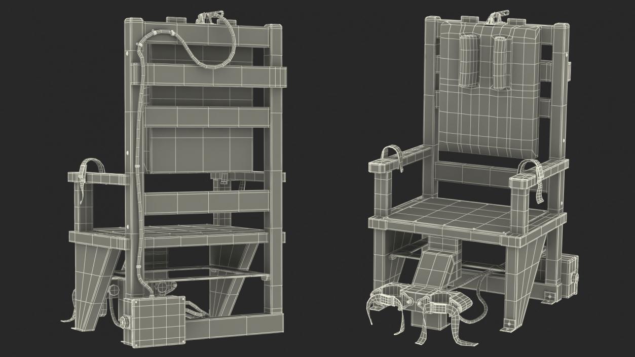 Tennessee Electric Chair 3D model