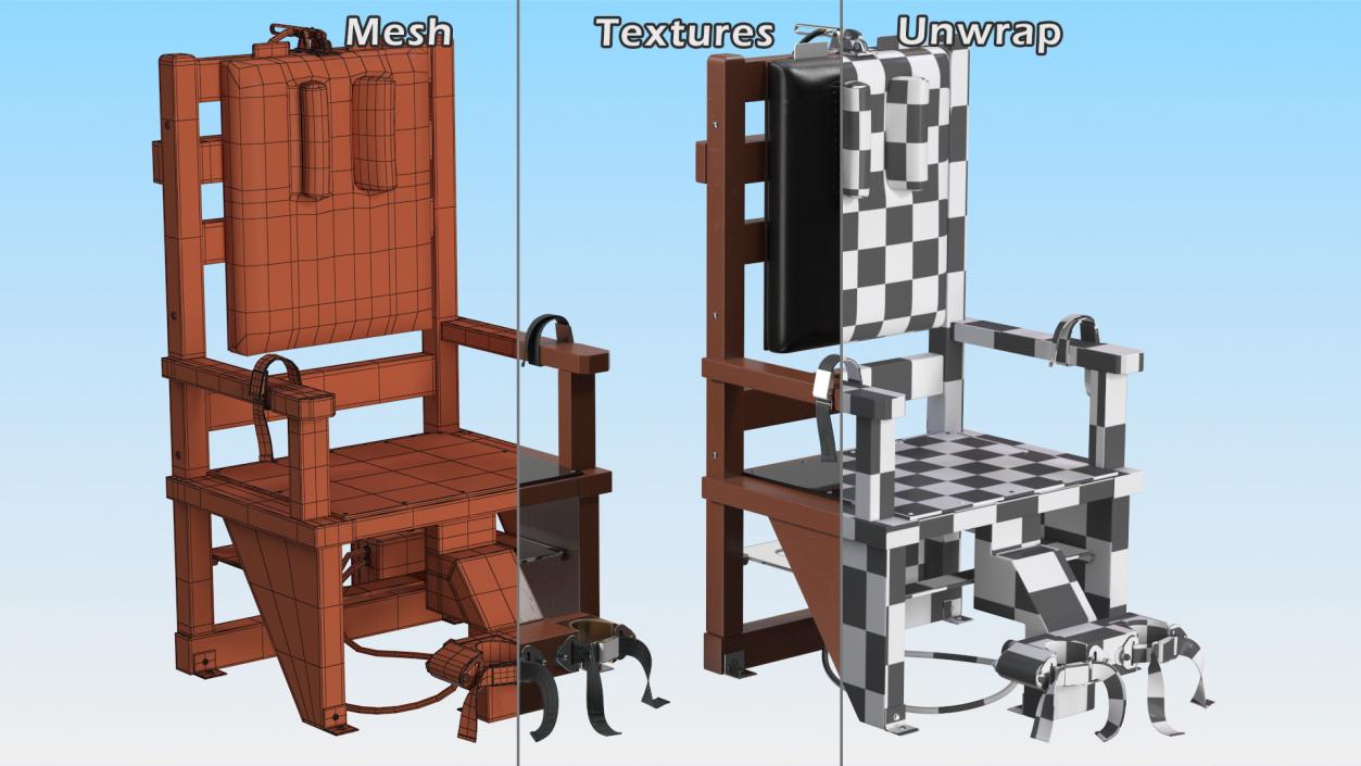 Tennessee Electric Chair 3D model