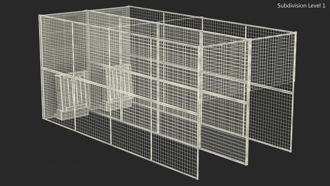 3D Bear Axe Throwing Range model