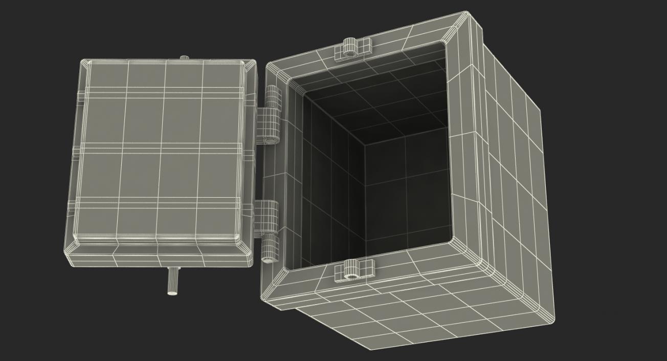 3D model Steel Bank Safe