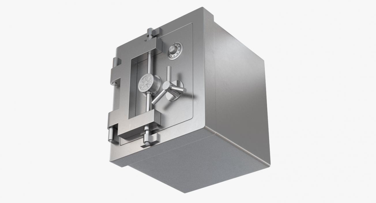 3D model Steel Bank Safe