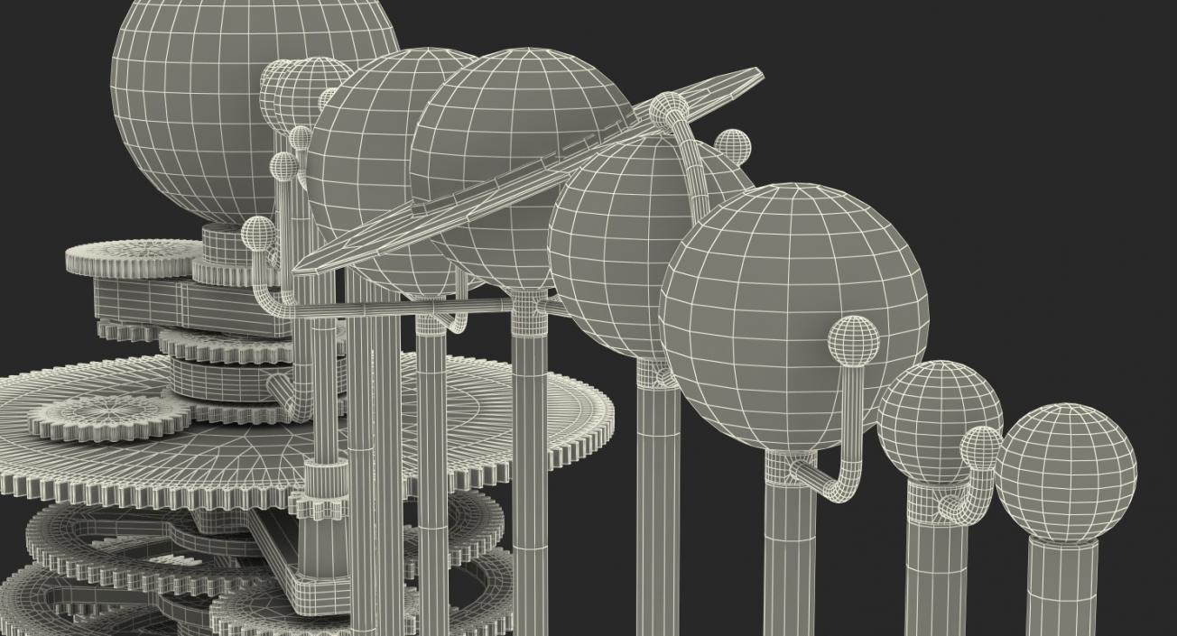 Solar System Orrery 3D model