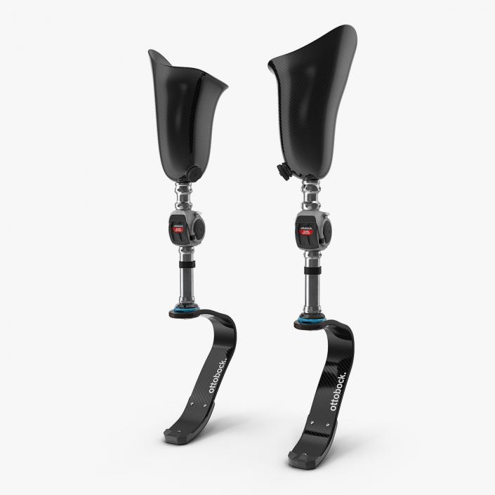 3D Prosthetic Legs for Athletes model