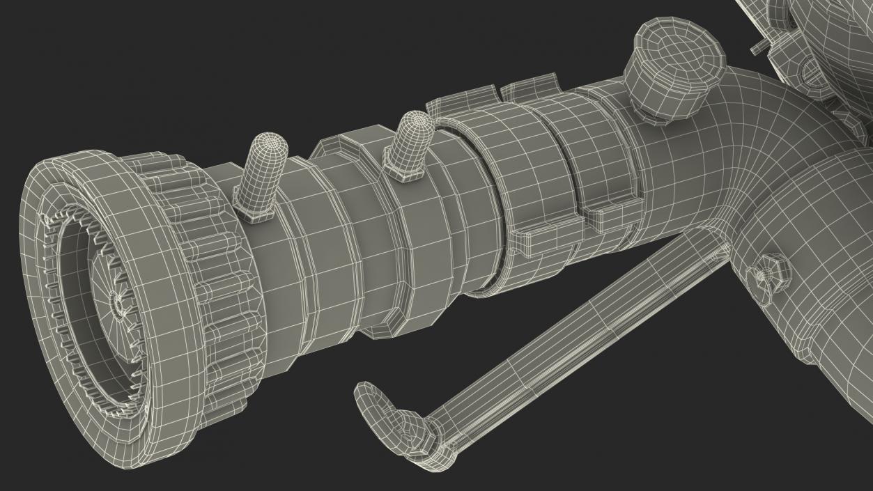 Portable Firefighting Monitor 3D model