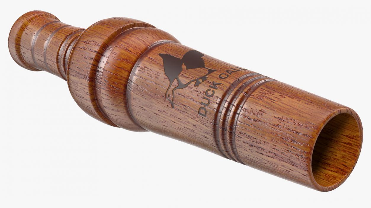 3D Wooden Duck Call