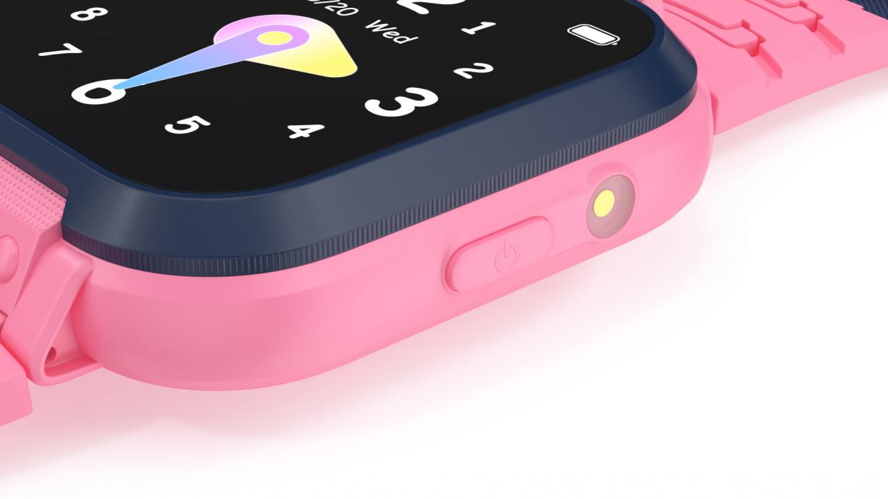 3D Kids Smartwatch Phone Pink