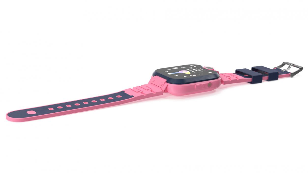 3D Kids Smartwatch Phone Pink