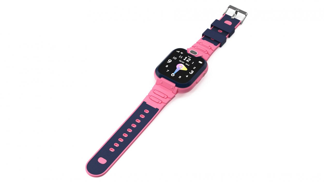 3D Kids Smartwatch Phone Pink