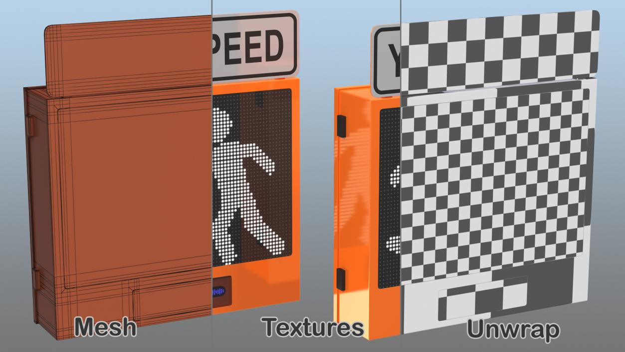 Modular Matrix Display 3D