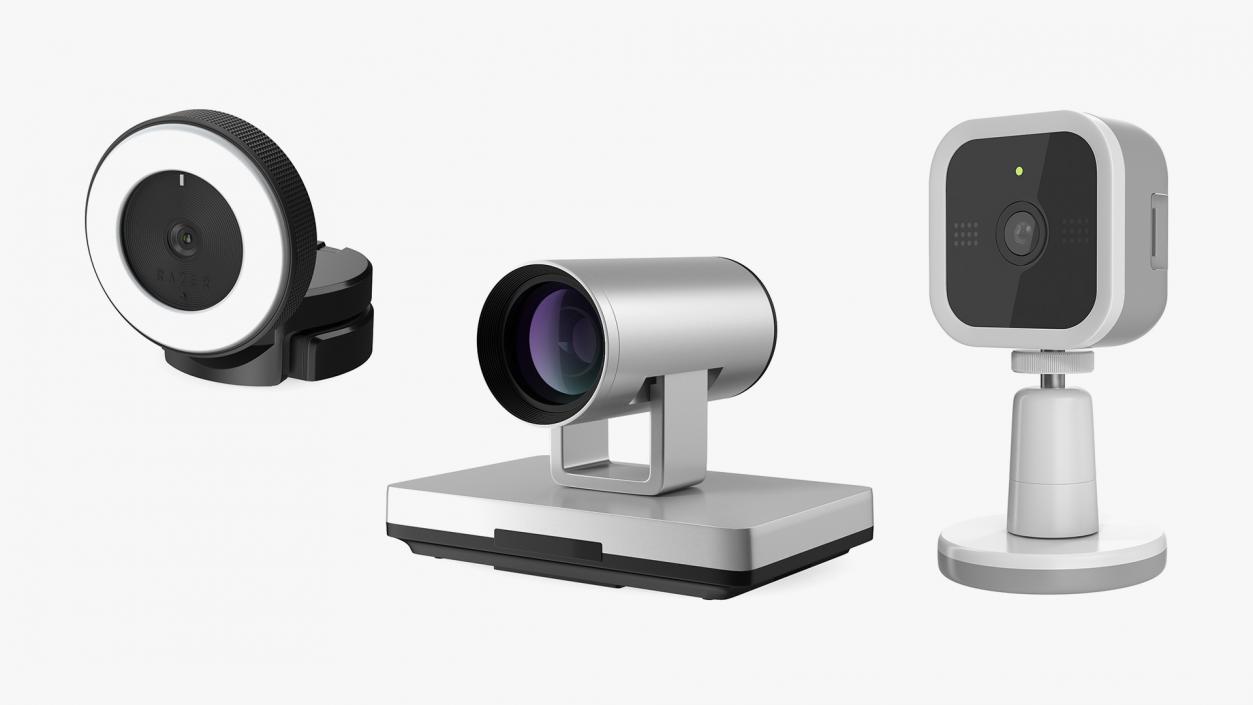 Web Cameras Collection 3D