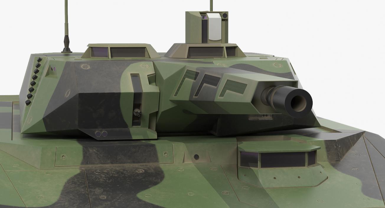 NextGen IFV Lynx KF41 Camo Dirty Rigged 3D model