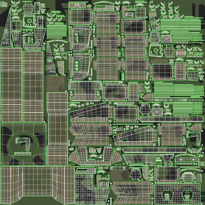 NextGen IFV Lynx KF41 Camo Dirty Rigged 3D model